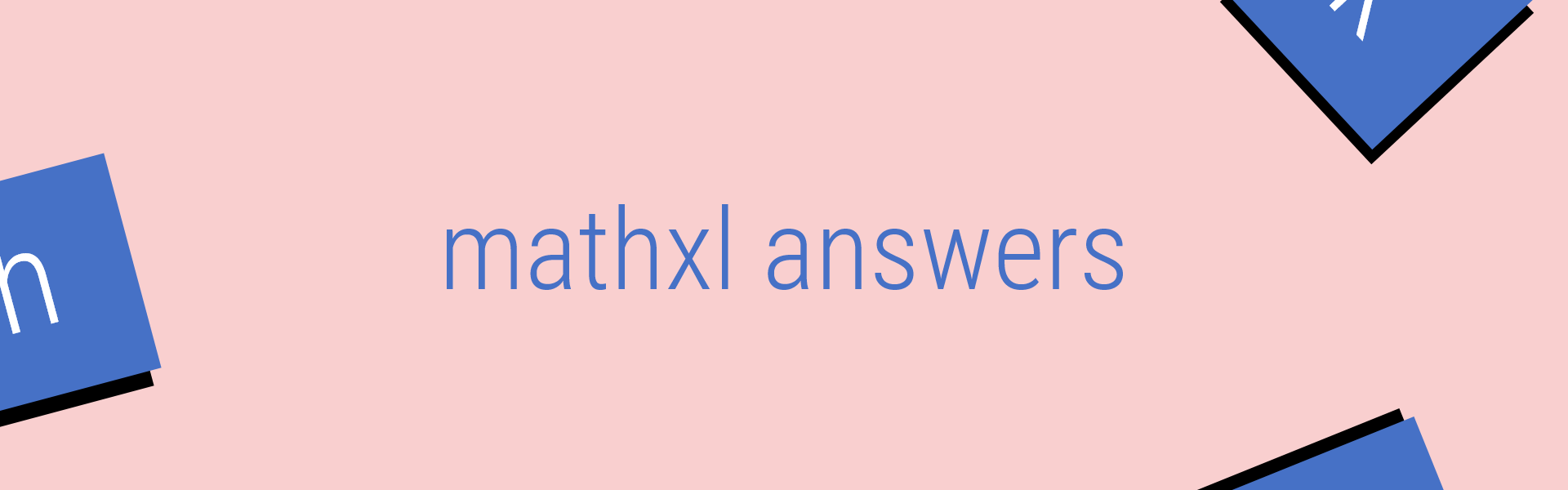 mathxl answers