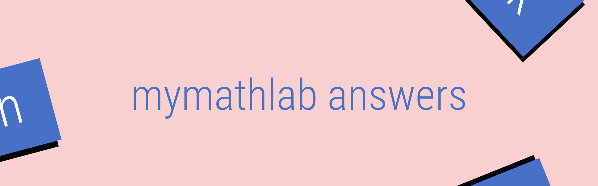 mymathlab answers